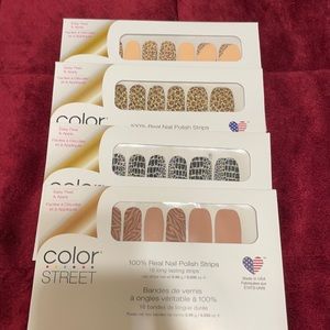 Animal Print Color Street Nail Strips